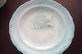 Vohernstrauss germany Plate decorated by Juanita, lovely birds[2chi] - $17.63