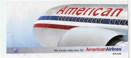 American Airlines 250 Cities 40 Countries Ticket Jacket  - £12.46 GBP