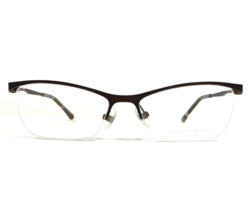 Prodesign Denmark Eyeglasses Frames 3127 c.5031 Brown Cat Eye Half Rim 5... - $102.63
