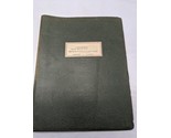 Girl Scouts DuPage County Lombard Illinois Intermediate Troop Record Book - £32.12 GBP