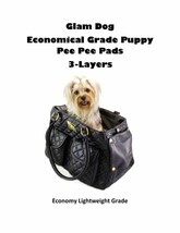 Glam Dog 17x24&quot; Economical Lightweight Puppy Dog Pee Pee Training Pads 6... - £53.34 GBP