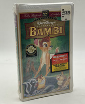 Bambi Masterpiece Collection VHS Tape Sealed 55th Anniversary Limited Edition - £8.15 GBP