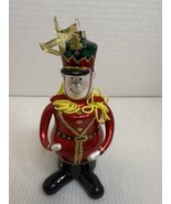 Exceptional Glass SOLDIER GUARD In Red Christmas ORNAMENT - €7,31 EUR
