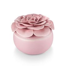 ILLUME Thai Lily Ceramic Flower Candle 6.7oz - £28.43 GBP