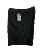 Dickies Womens 16 Temp IQ Cargo Shorts Black Performance Relaxed Fit Str... - $26.67