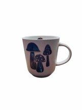 Mushroom Ceramic Coffee Mug Tea Cup White Speckled 16oz - $28.42