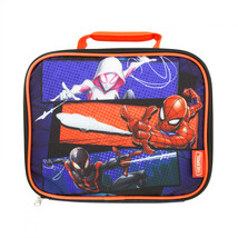 Spider-Man Into The Spider-Verse Triptych Thermos Insulated Lunch Box Mu... - £19.97 GBP