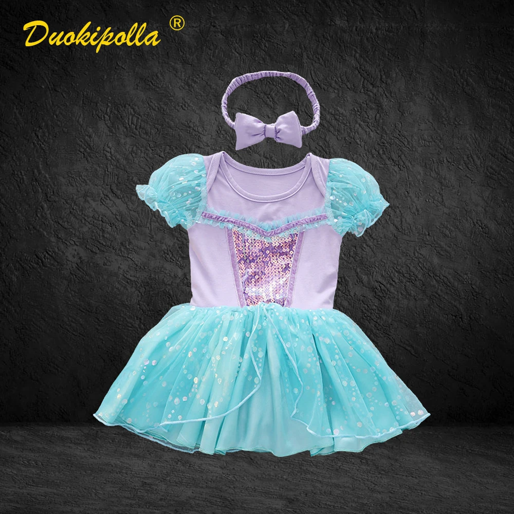  Girls  Romper 1 2 Year Old Birthday Dress Fancy Fairy Clothes for Newborns  Ari - £47.77 GBP