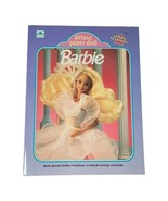 Vintage Barbie Deluxe Golden Paper Doll Book 1991 Never Used 1690 Uncut - £15.21 GBP