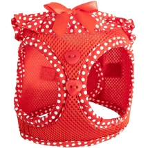 American River Red and White Polka Dot Dog Harness Sizes 2XS -3XL - £14.38 GBP