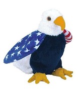 Soar The Bald Eagle Retired Ty Beanie Buddy MWMT Collectible - $303.15 MXN