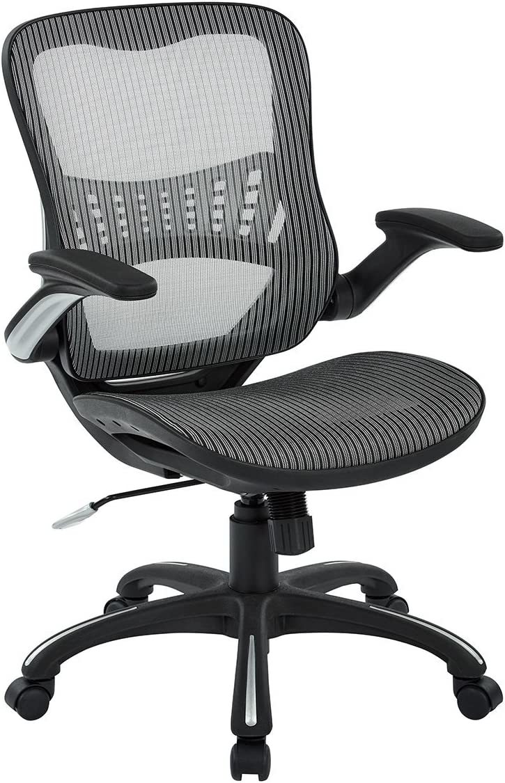 Primary image for Office Star Ventilated Manager'S Office Desk Chair With Breathable Mesh, Grey
