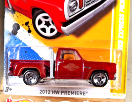 2012 Hot Wheels #34 Hw Premiere 34/50 &#39;78 Dodge Li&#39;l Red Express Red w/5 Spoke - £16.91 GBP