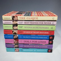 Lot of 8 The Clique Novel Series Books by Lisi Harrison Loser Diss Bratfest EUC - £15.01 GBP