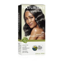 Naturtint Permanent Hair Color 2N Brown Black (Pack of 1), - £18.80 GBP