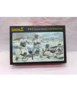 *55% Complete* WWII German Infantry With Winter Gear 1/72 Scale Caesar M... - $19.79