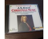 J.S. Bach : Christmas Music Xmas Classical Instrumental 1 Disc CD - $18.69