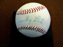 Mickey Lolich 1968 Ws Mvp Detroit Tigers Signed Auto Vtg Wilson Baseball Jsa - £156.58 GBP