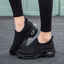 Plus Size Women Casual Shoes Sneakers Woman Wedges Swing Shoes Comfortable Nurse - £27.99 GBP