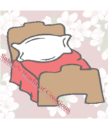 Bed Digital Clipart B7 - $1.75