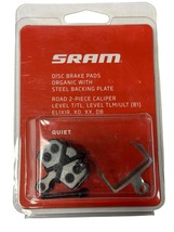 NEW SRAM Disc Brake Pads 00.5318.024.001 Organic With Steel Backing Plate - £18.56 GBP