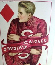 Chicago Maroons Football Postcard Earl Christy Raphael Tuck College Kings 2766 - £86.44 GBP