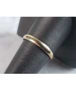 Vintage Estate 10K Yellow Gold Band Wedding Ring 1.8g E1270 - €128,37 EUR