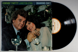 Conway Twitty and Loretta Lynn - Diamond Duet (1979) Vinyl LP • &amp; It&#39;s True Love - £11.57 GBP