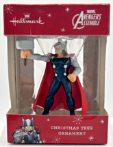 2016 Hallmark Marvel Avengers Assemble Thor Ornament U232 - £11.95 GBP