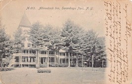 Sacandaga Park Ny~Adirondack INN~1909 Geo W Stevens Of Northville Photo Postcard - £4.55 GBP