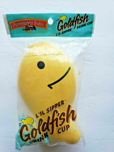 Vintage Pepperidge Farm Plastic Goldfish Drink Cup New In Package U140 - £11.98 GBP