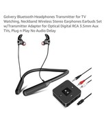 Bluetooth Headphones Transmitter for TV Watching, Neckband Wireless Ster... - $1,637.68 MXN Bluetooth Headphones Transmitter for TV Watching, Neckband Wireless Ster... - $1,637.68 MXN