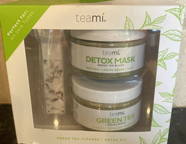 Teami Green Tea Cleanse + Detox Kit with Brush NIB Daily Shipping - US Seller!!! - £29.34 GBP