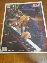 Alf Jigsaw Puzzle Playing Piano 1987 MILTON BRADLEY 25 Piece 80’s TV Vin... - $9.95
