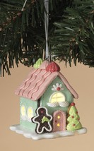 Claydough Gingerbread Led House w/GUMDROPS Clay Dough Christmas Ornament Style 2 - £9.47 GBP