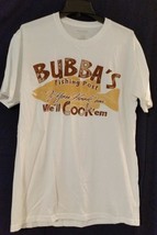 New Bubba&#39;s Fishing Post T Shirt Mens L &quot;If You Hook Em We&#39;ll Cook Em&quot; Fish - £7.98 GBP