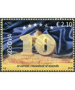 Kosovo 2018. 10th Anniversary of Kosovo Independence (MNH OG) Stamp - £4.90 GBP