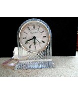 Crystal Clear  Quartz Clock - 24% Lead Crystal - $13.85