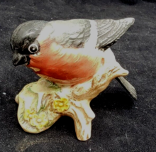 BESWICK BIRD ENGLAND PORCELAIN 1042 Branch of Flowers Bullfinch Finch Ch... - $304.10 MXN