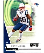 2020 Panini Playoff - Sony Michel #17 - $3.39 CAD