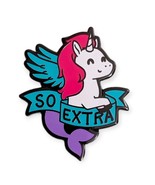 Sea Horse Unicorn Enamel Pin: So Extra - £15.81 GBP