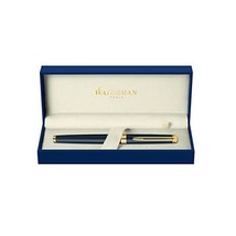 Waterman Hemisphere Gold Trim Fountain Pen - Medium Nib, Matte Black  - $212.00