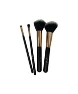 Makeup Brush Set LA LA Merry Glow Round 4pc Make Up Brushes Set - $6.82