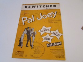 Bewitched Sheet Music 1941 from Pal Joey Frank Sinatra Rita Hayworth - £4.63 GBP
