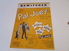Bewitched Sheet Music 1941 from Pal Joey Frank Sinatra Rita Hayworth - $8.07 CAD