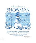 Snowman Sweatshirt S Advice From Nature NWT - $37.98 CAD