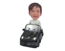 Custom Bobblehead Smart Kid In A Car - Motor Vehicles Cars, Trucks &amp; Van... - £129.00 GBP