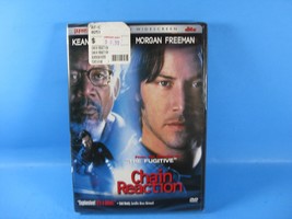 Chain Reaction - Morgan Freeman Keanu Reeves Rachel Weisz DVD NEW Widescreen DTS - £11.05 GBP