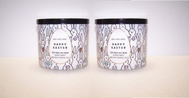 Bath &amp; Body Works Marshmallow Fluff 3 Wick Candle - Set of 2 - £37.35 GBP