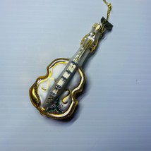 Thomas Pacconi Vintage Blown Glass Christmas Ornament Violin Cello Viola Music - £7.43 GBP